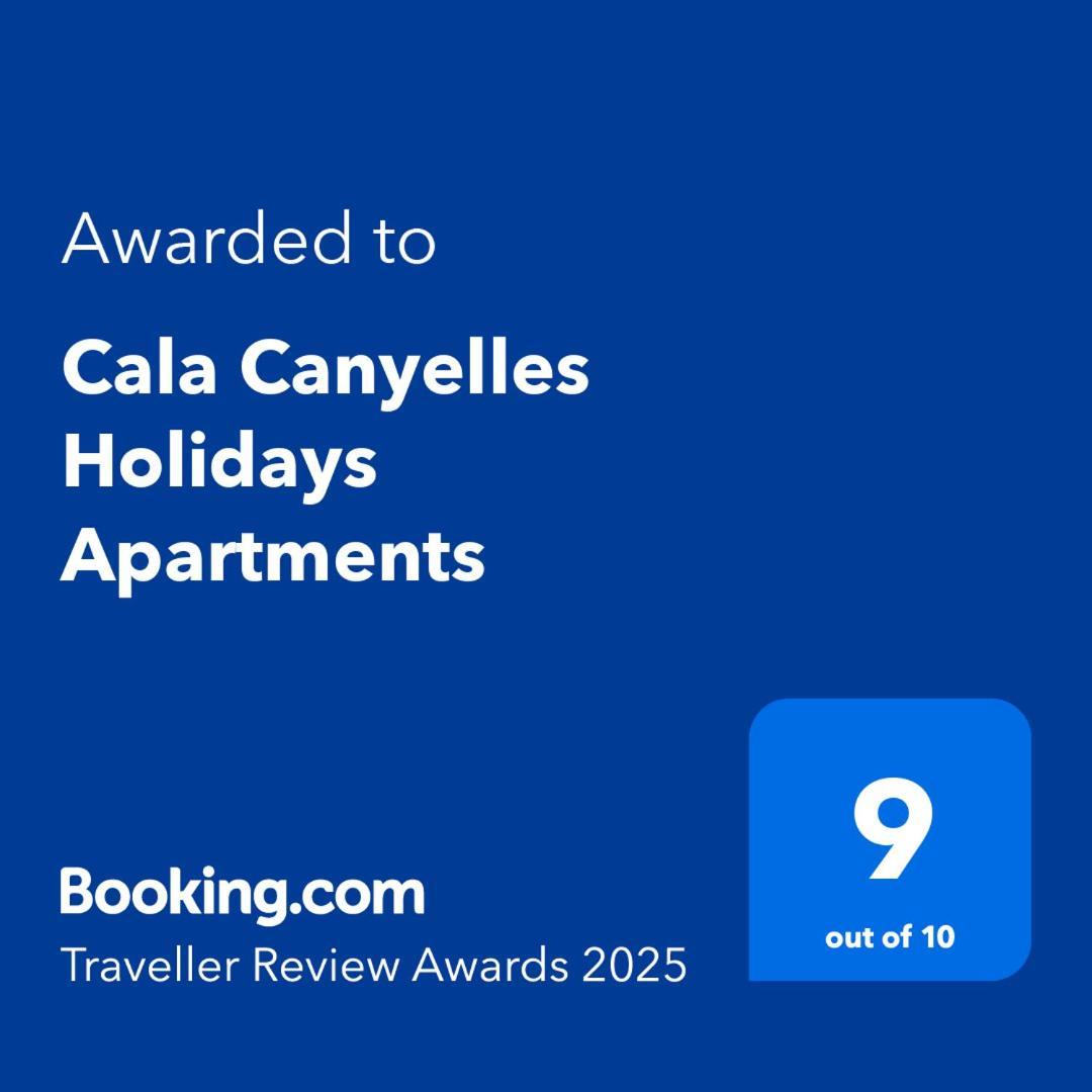 Cala Canyelles Holidays Apartments Льорет-де-Мар Экстерьер фото